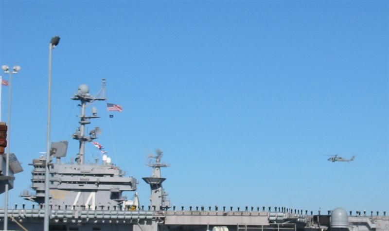 USS Ronald Reagan Tour Photo